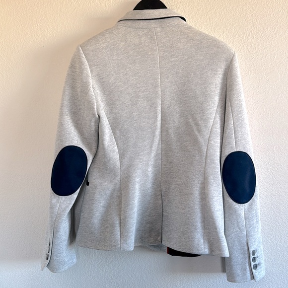 Size 8  Blazer/Jacket  Grey & Navy Lining  Tommy Hilfiger - Picture 2 of 9